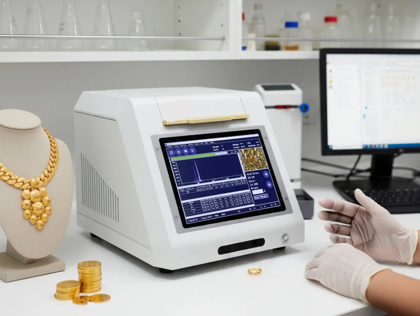 آنالیز و عیار سنج طلا XRF -ORIGIN 3160